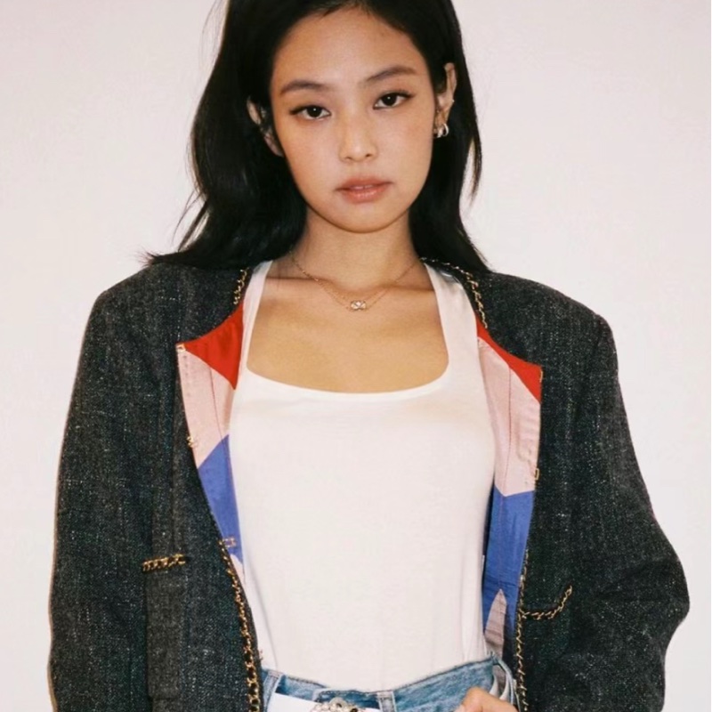 CHANEL COCO CRUSH菱格紋橫版 18K玫瑰金項鍊-4