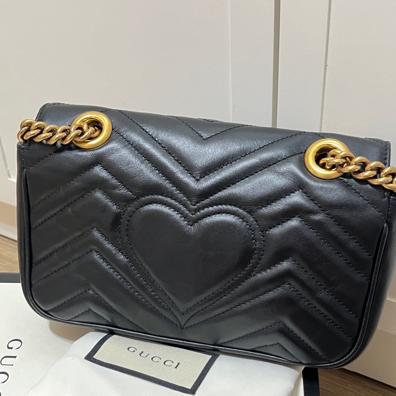 Gucci/GG MARMONT絎縫迷你袋-2