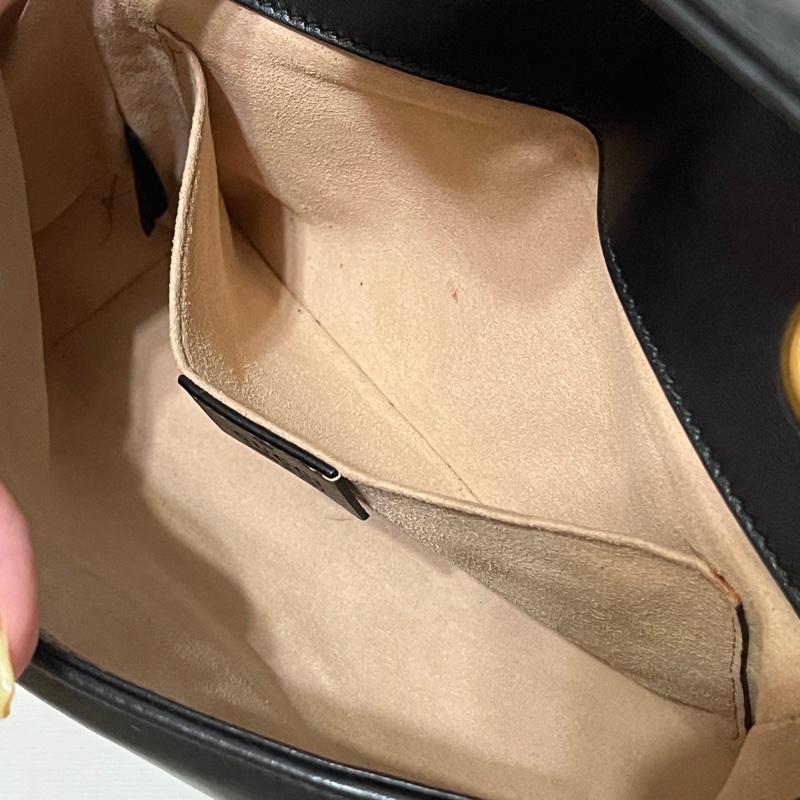 Gucci/GG MARMONT絎縫迷你袋-19