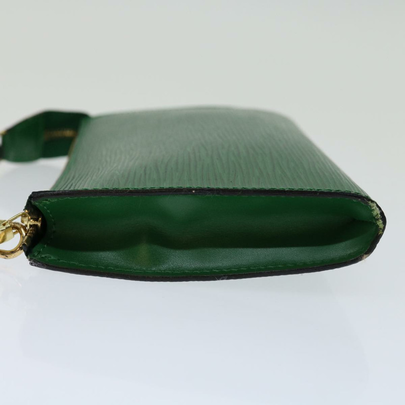 【日本直送】路易威登 Epi Pochette 配件袋綠色 M52984 LV 正品 69826-2