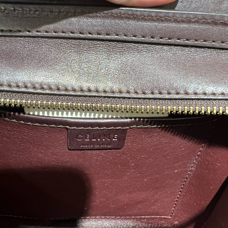 Celine 拼色 笑臉包-11