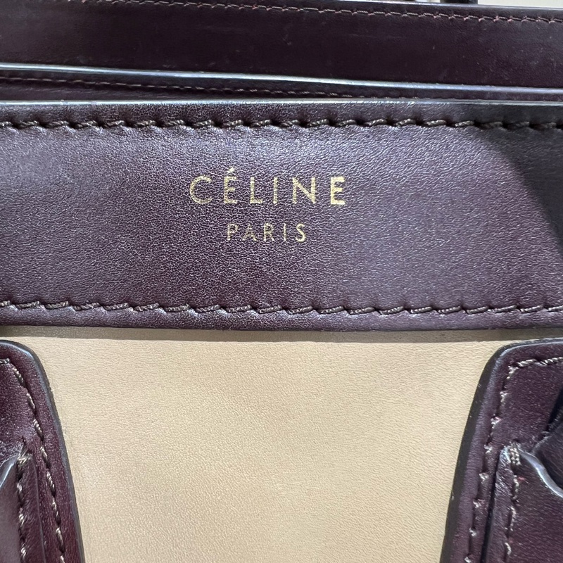 Celine 拼色 笑臉包-12