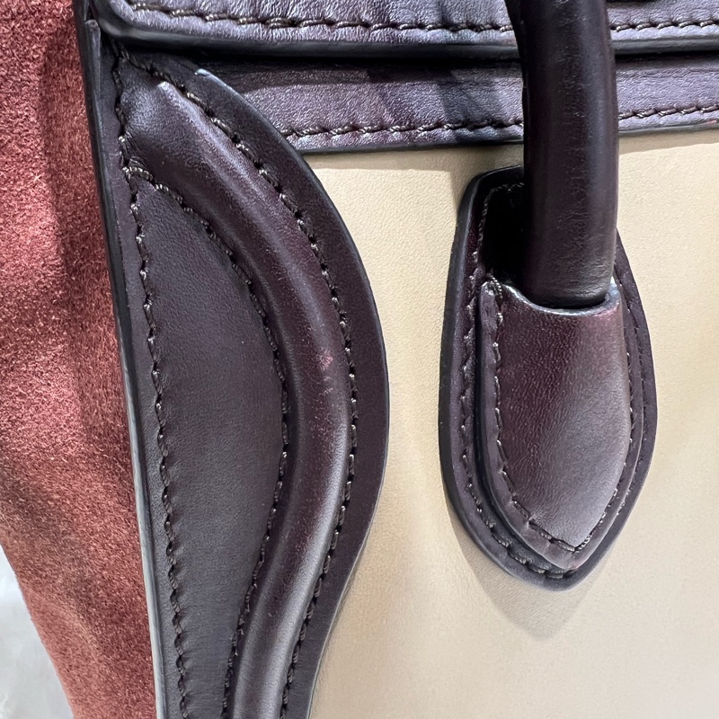 Celine 拼色 笑臉包-17