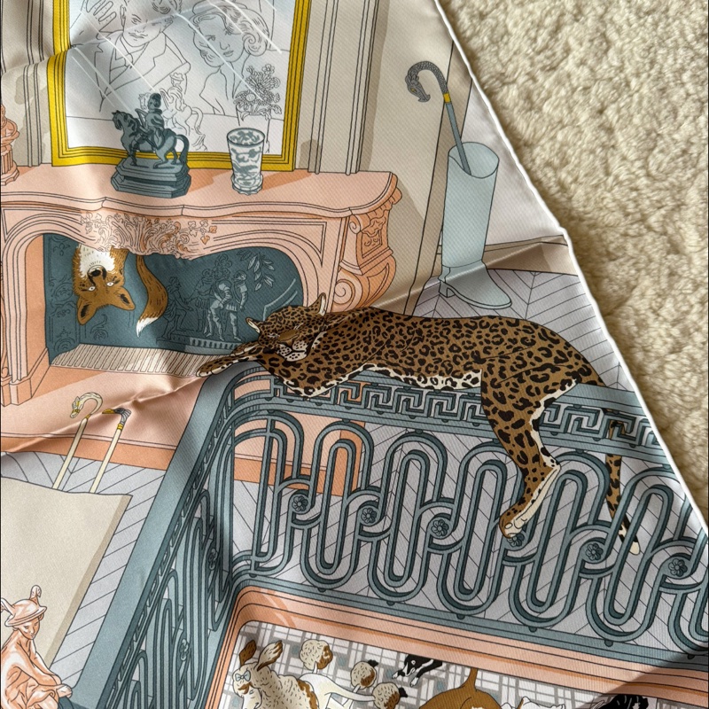 Hermès 90x90絲巾 24號之謎-10