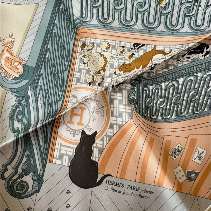 Hermès 90x90絲巾 24號之謎-20