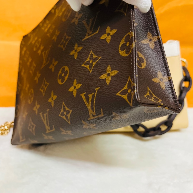 LV原花m47542手拿包 洗漱包-8