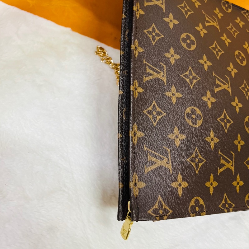 LV原花m47542手拿包 洗漱包-13