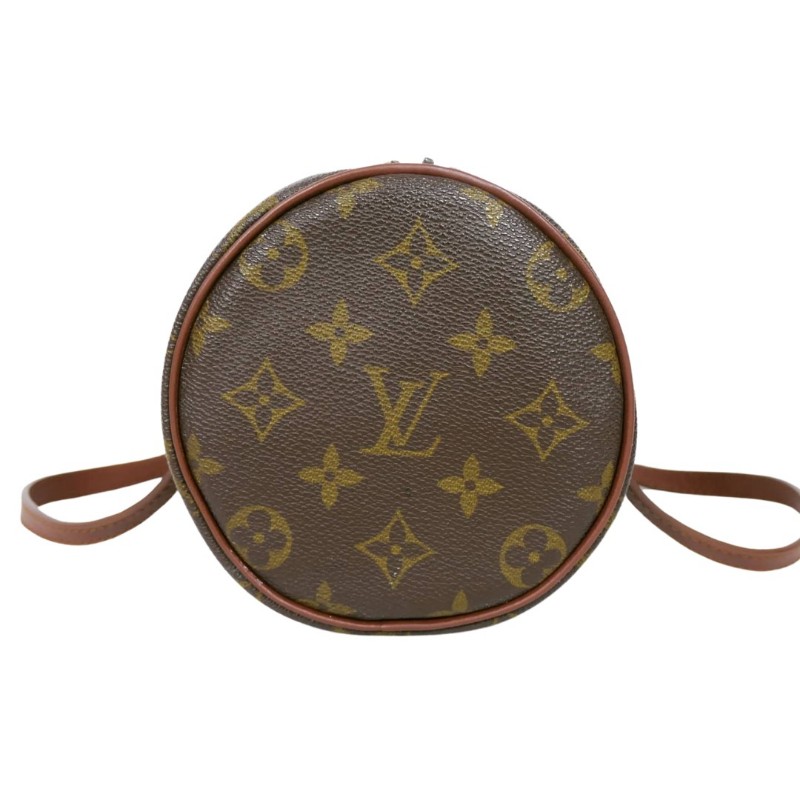 LV Papillon 26 Handbag 路易·威登巴比龍老花圓筒包-2