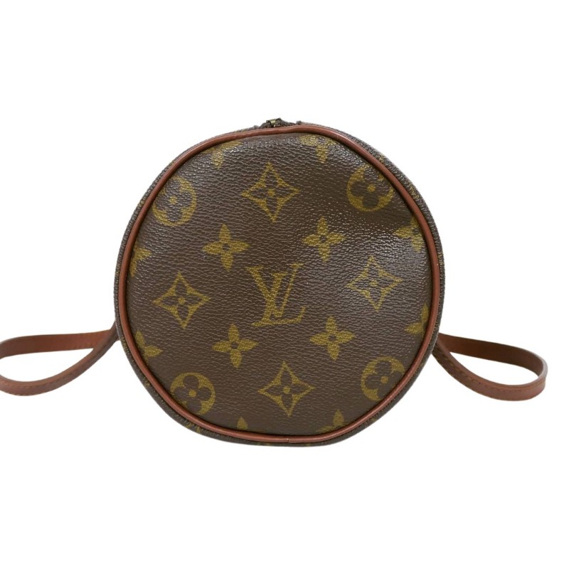 LV Papillon 26 Handbag 路易·威登巴比龍老花圓筒包-3