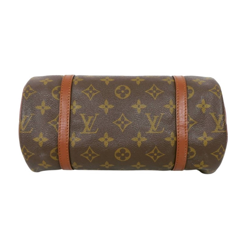 LV Papillon 26 Handbag 路易·威登巴比龍老花圓筒包-6