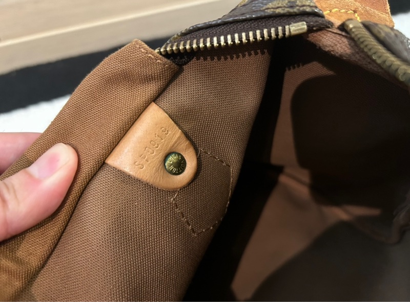 LV真品正品老花speedy 30 波斯頓包,低價起標無底價-2