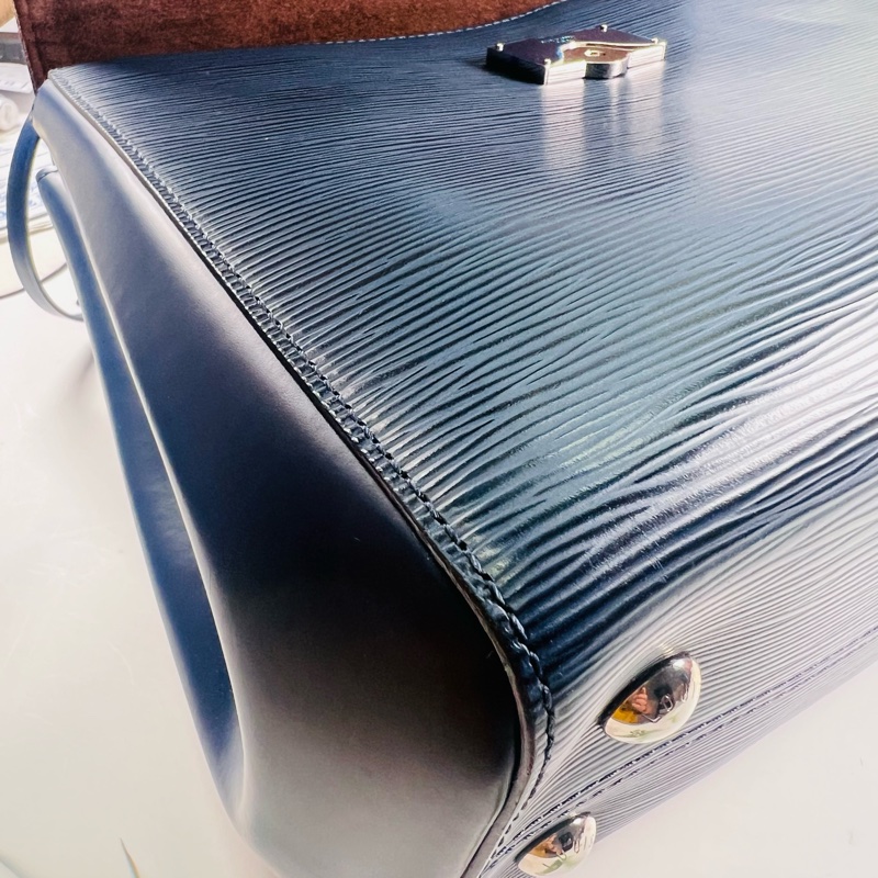 Lv水波紋手提包-15