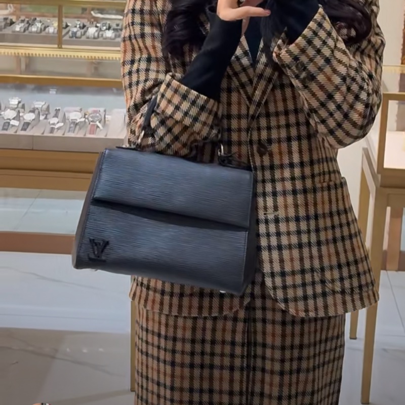 Lv水波紋手提包-21