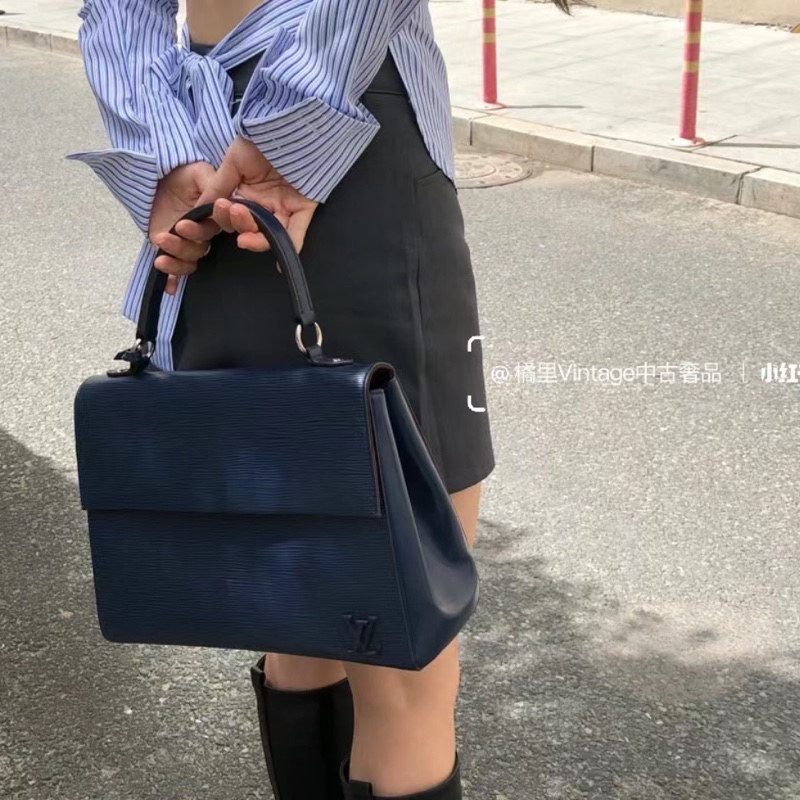 Lv水波紋手提包-28