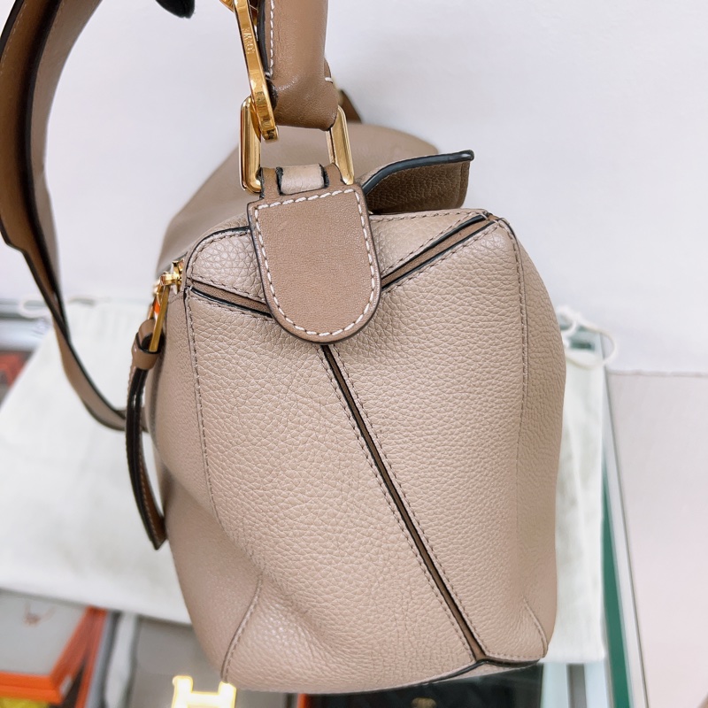 (已出❌) Loewe puzzle medium 幾何包 中號 沙色-7