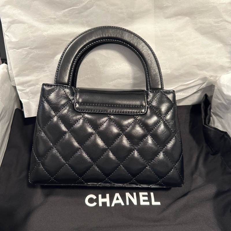 Chanel 2024/6/5於台灣專櫃購入一包難求Kelly Nano 購物包 AS4416-3