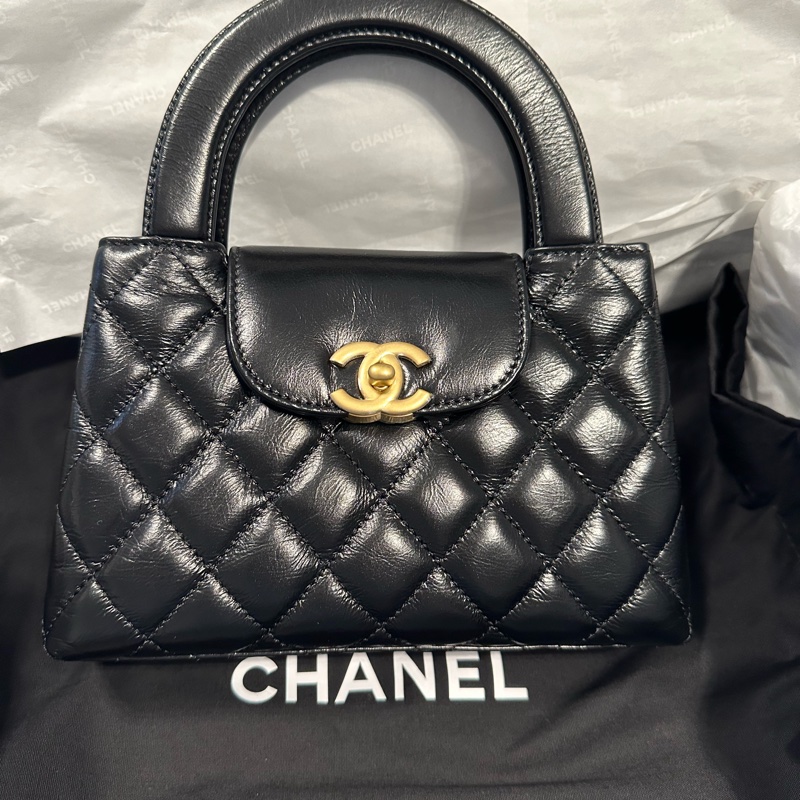 Chanel 2024/6/5於台灣專櫃購入一包難求Kelly Nano 購物包 AS4416-4