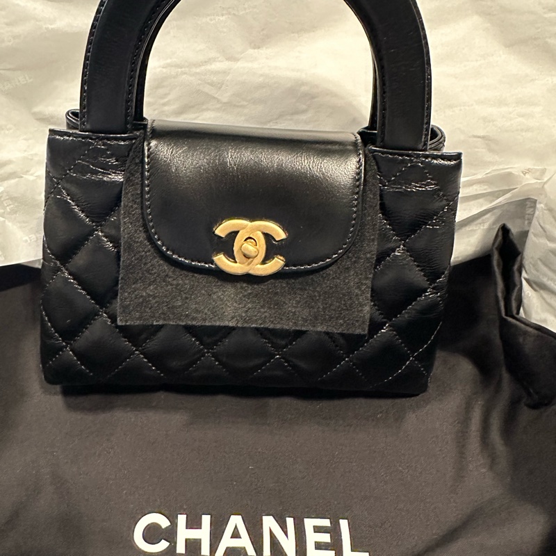Chanel 2024/6/5於台灣專櫃購入一包難求Kelly Nano 購物包 AS4416-5