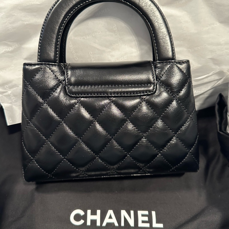 Chanel 2024/6/5於台灣專櫃購入一包難求Kelly Nano 購物包 AS4416-7