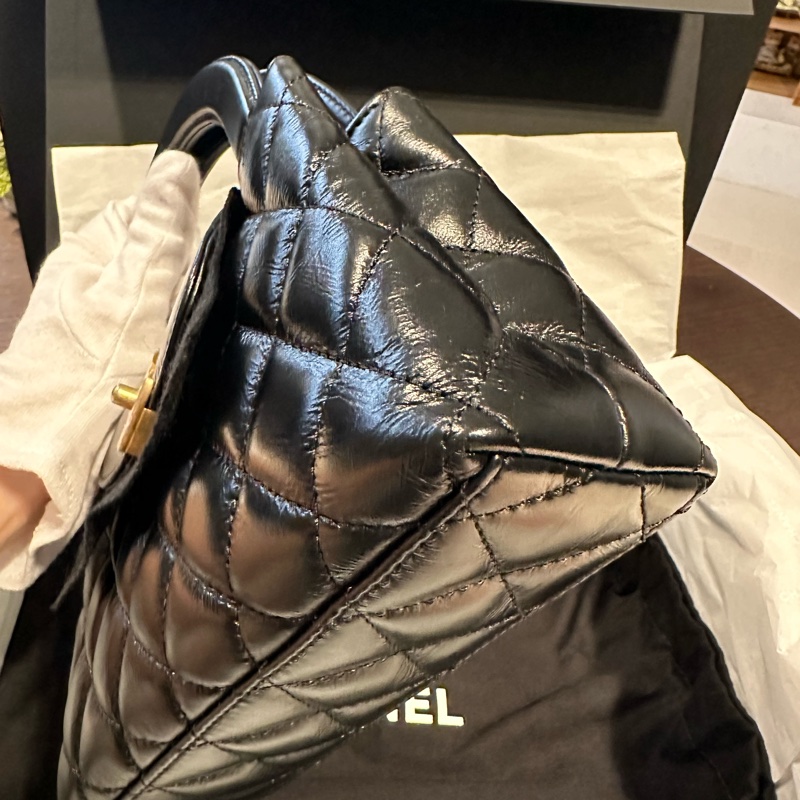 Chanel 2024/6/5於台灣專櫃購入一包難求Kelly Nano 購物包 AS4416-8