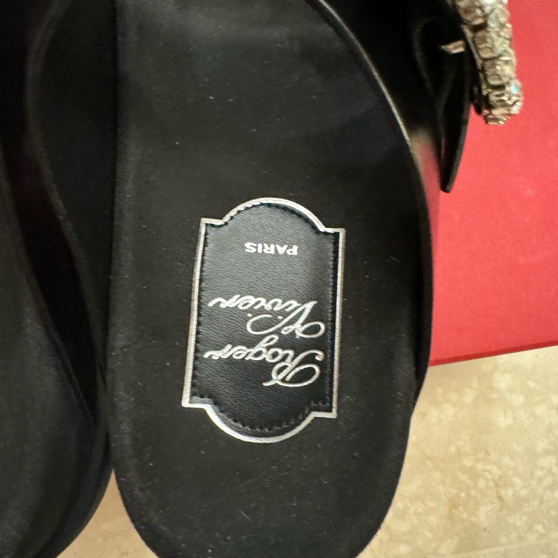 全新Roger vivier 水鑽勃肯拖鞋/涼鞋36號-12
