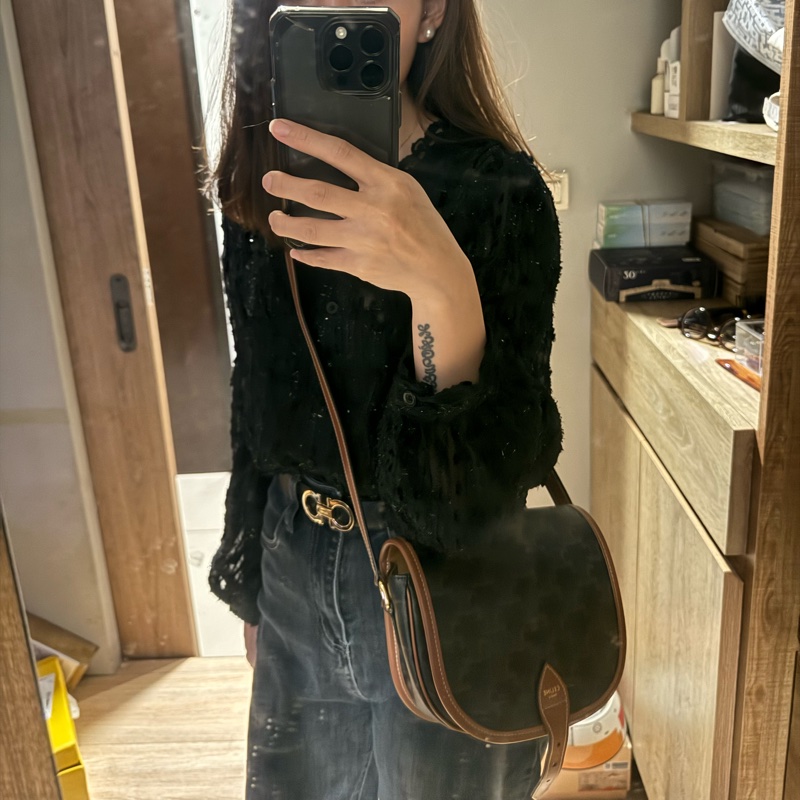 CELINE-馬鞍包-4