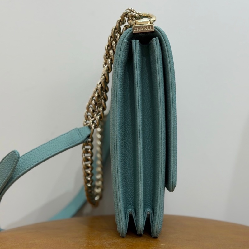 Chanel 竪版leboy Tiffany Blue-1