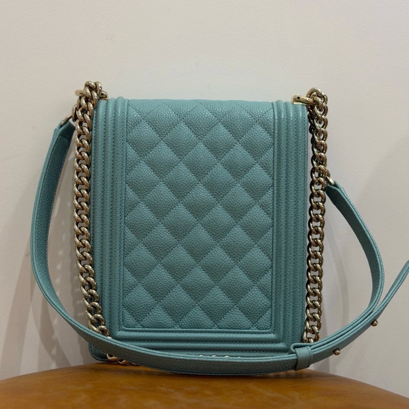 Chanel 竪版leboy Tiffany Blue-2