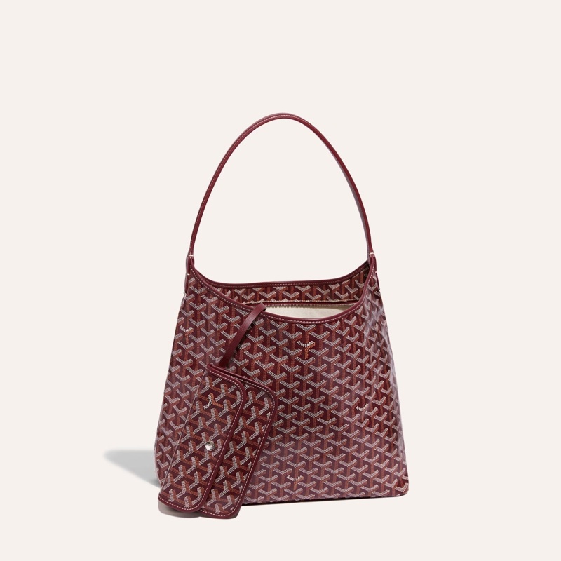 特價92800🉐Goyard hobo 酒紅色/櫻桃紅-4