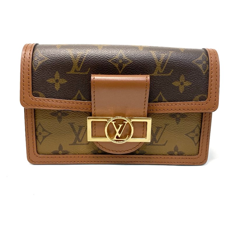 △ Louis Vuitton 路易威登 LV Dauphine Monogram Canvas Shoulder Bag 經典花紋帆布肩揹袋 M68746 - 247010256-2