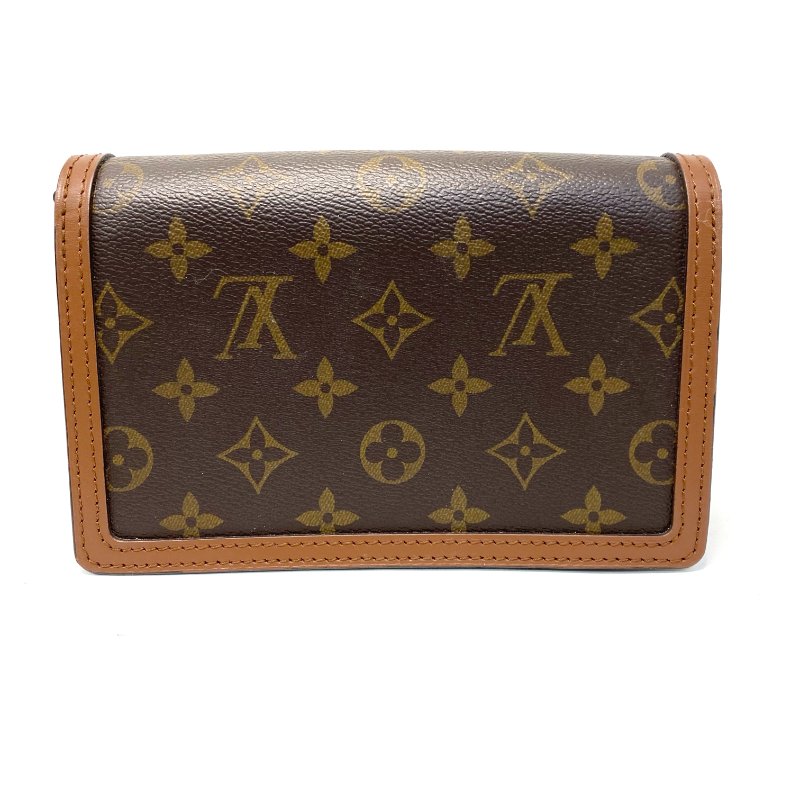 △ Louis Vuitton 路易威登 LV Dauphine Monogram Canvas Shoulder Bag 經典花紋帆布肩揹袋 M68746 - 247010256-3