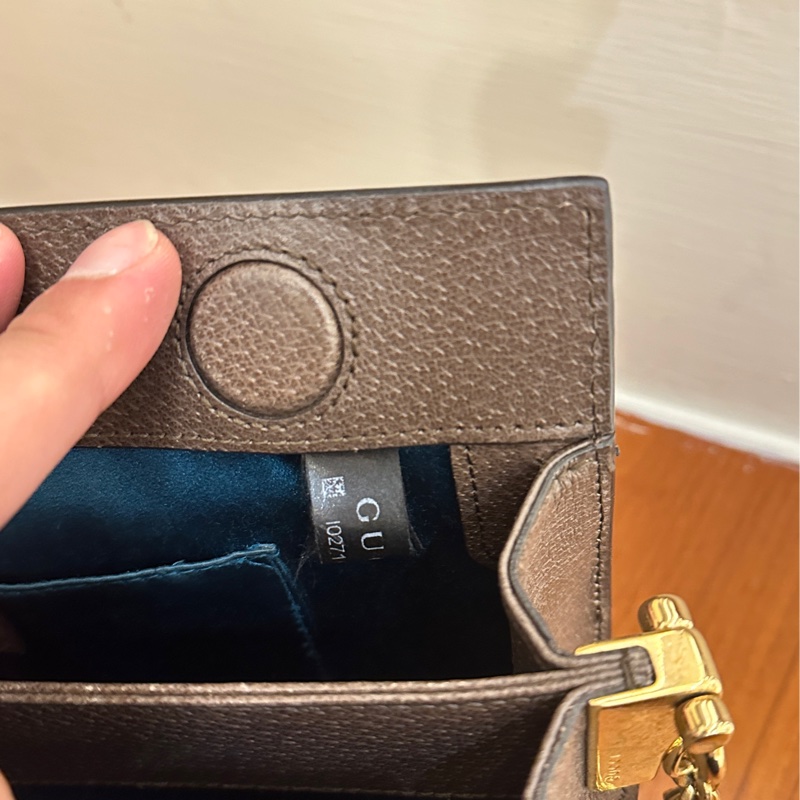 GUCCI孫芸芸同款紅綠PVC橫式鏈包-12