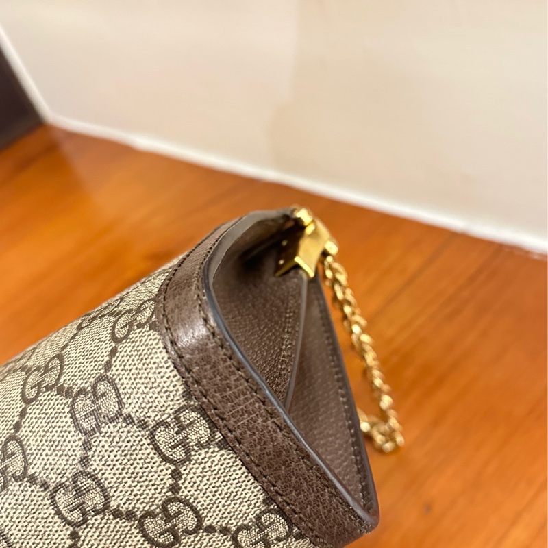 GUCCI孫芸芸同款紅綠PVC橫式鏈包-27