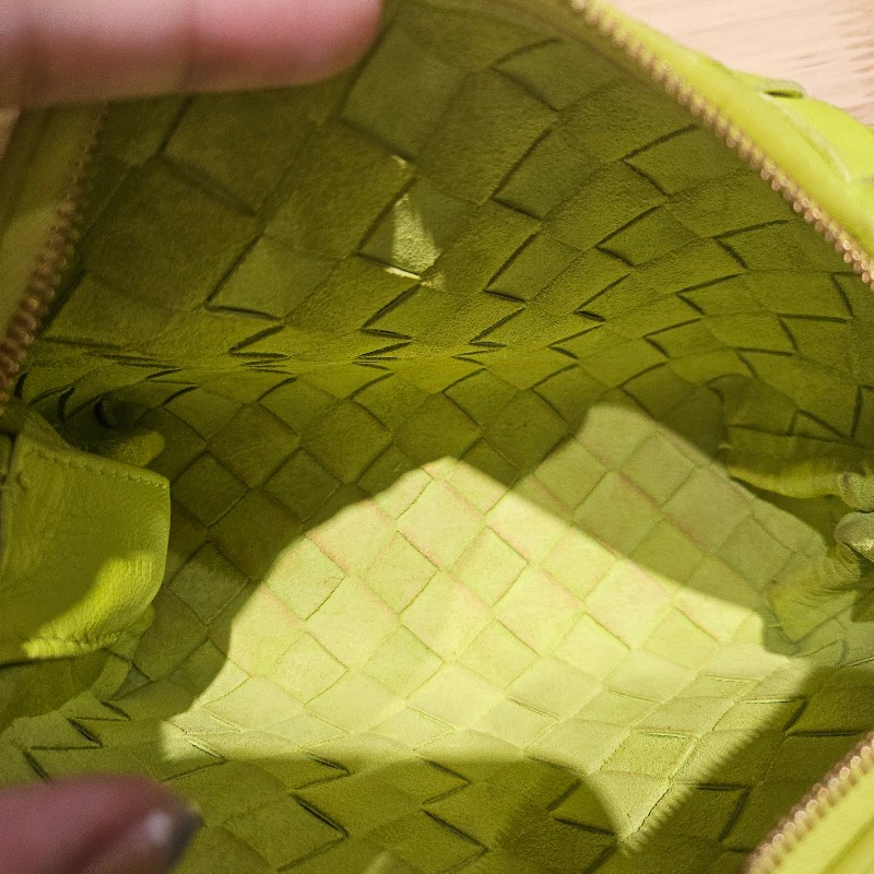 BV Loop Mini 編織包 螢光綠-8