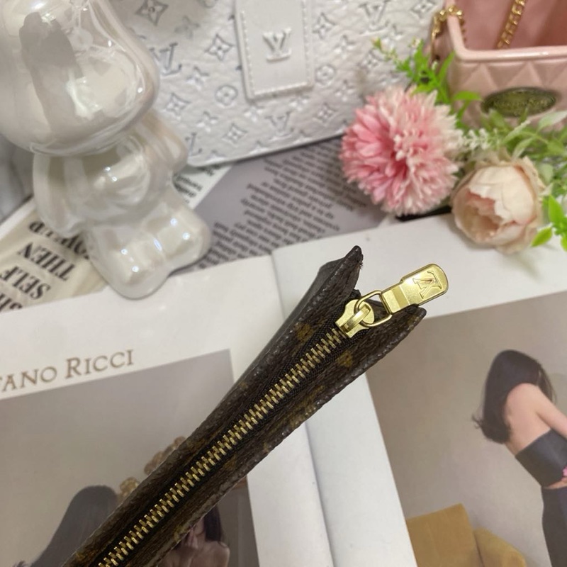 Louis Vuitton 老花單肩包麻將包鏈條包 手機也可以裝-18