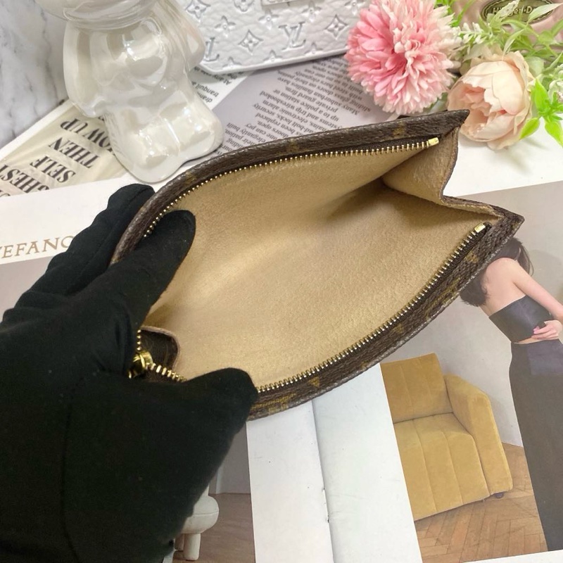 Louis Vuitton 老花單肩包麻將包鏈條包 手機也可以裝-20