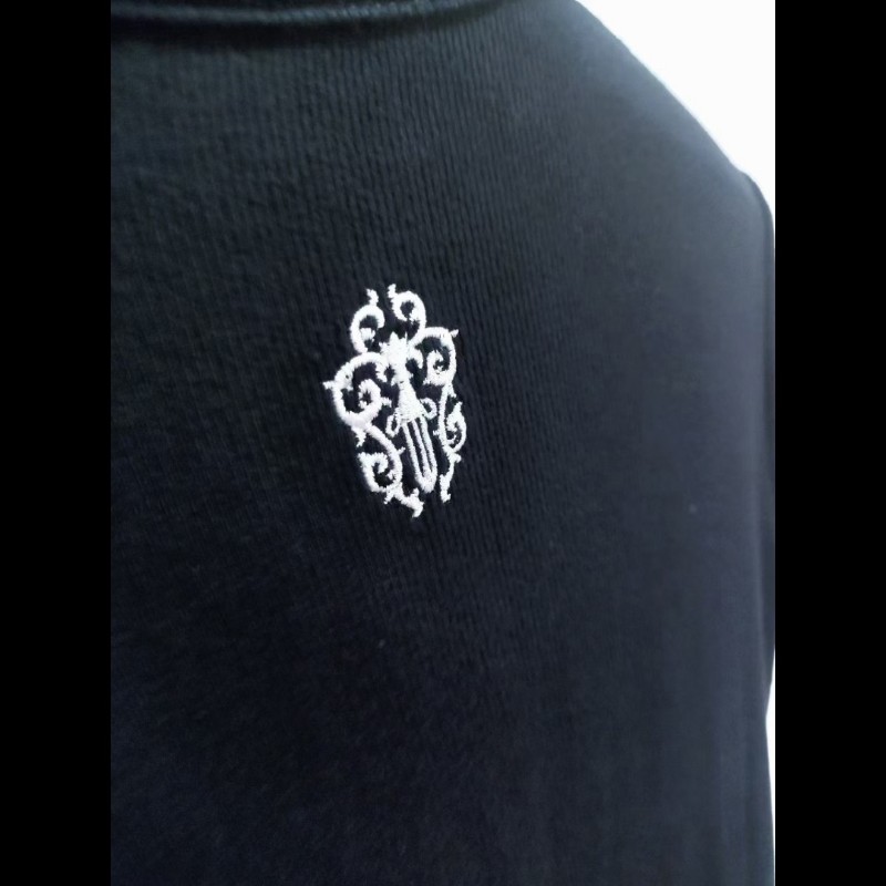 Chrome Hearts 克羅心 刺繡藤蔓 修身polo領連衣裙-2
