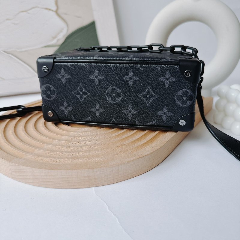 LV SOFT TRUNK系列 經典Eclipse帆布拉鍊斜背方包 M44735 降價優惠-5