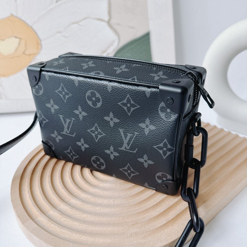 LV SOFT TRUNK系列 經典Eclipse帆布拉鍊斜背方包 M44735 降價優惠-6