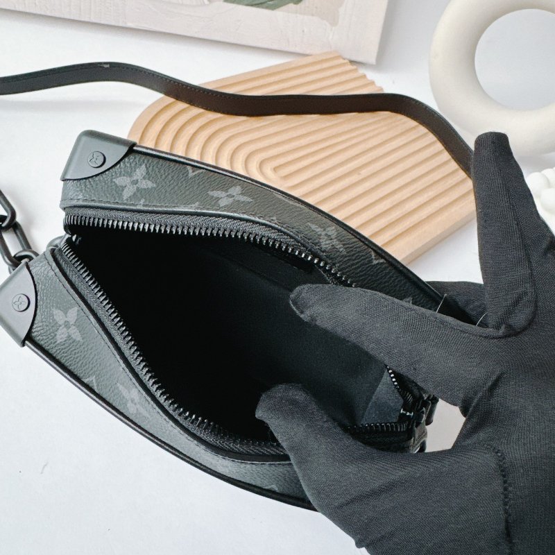 LV SOFT TRUNK系列 經典Eclipse帆布拉鍊斜背方包 M44735 降價優惠-10