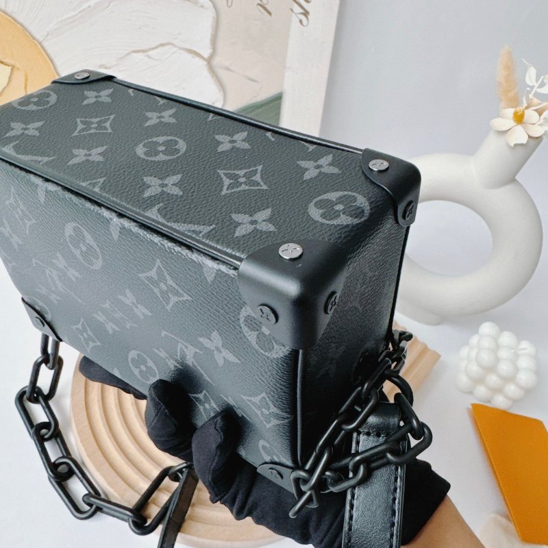 LV SOFT TRUNK系列 經典Eclipse帆布拉鍊斜背方包 M44735 降價優惠-14