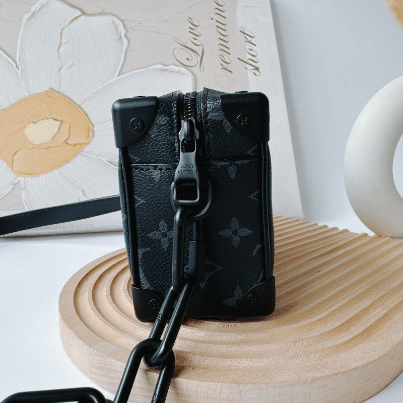 LV SOFT TRUNK系列 經典Eclipse帆布拉鍊斜背方包 M44735 降價優惠-17