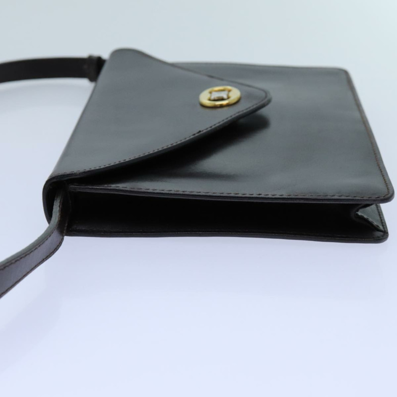 【日本直送】CELINE 肩背包 皮革 深棕色 正品 70813-3