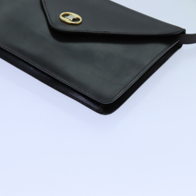 【日本直送】CELINE 肩背包 皮革 深棕色 正品 70813-14