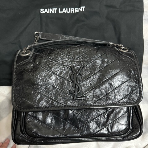 YSL NIKI中號黑色
