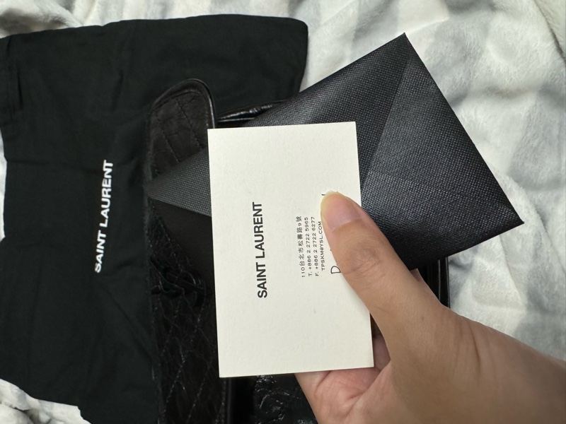 YSL NIKI中號黑色-15