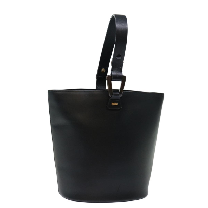 【日本直送】GUCCI 手提包 皮革 黑色 正品 71508-0