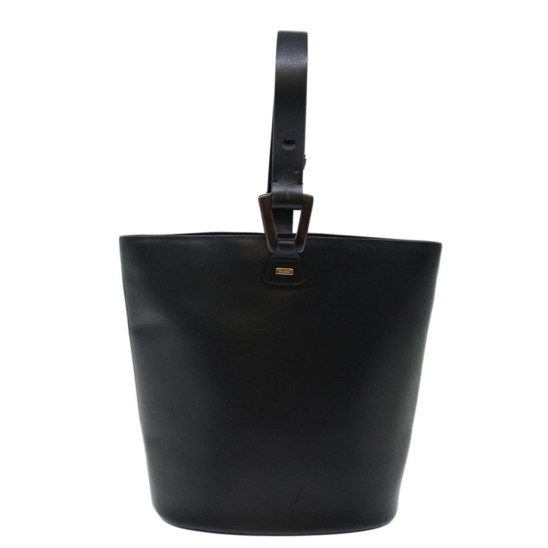 【日本直送】GUCCI 手提包 皮革 黑色 正品 71508-12
