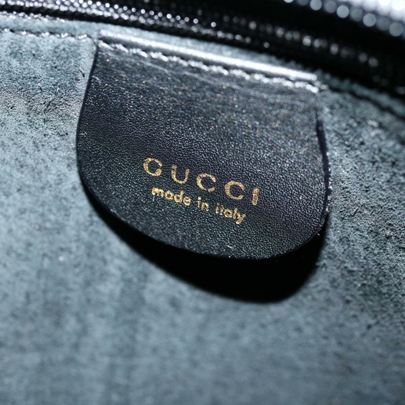 【日本直送】GUCCI 手提包 皮革 黑色 正品 71508-17