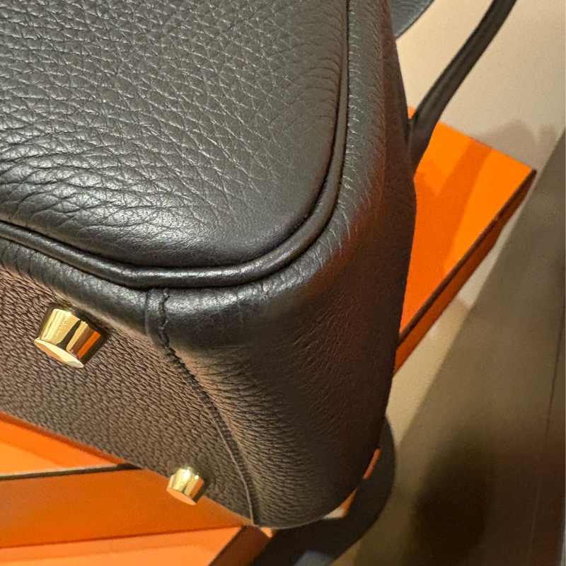 （9成新）Hermes 愛馬仕 Lindy26 黑金-11